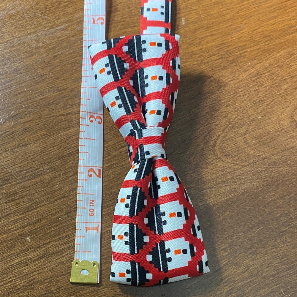 Red and Black Kids Bow Tie